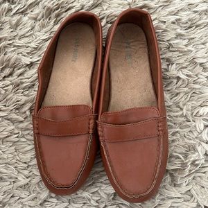 Women’s brown loafers